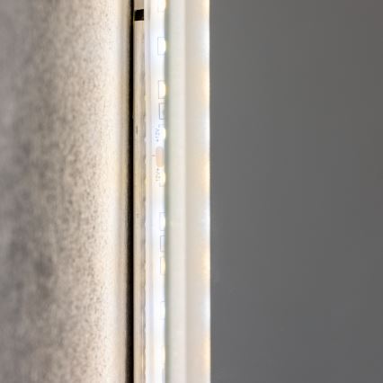 Brilagi - LED vonios veidrodis LECCO LED/25W/230V 50x80 cm IP44 CRI 90, reguliuojamo ryškumo + CCT