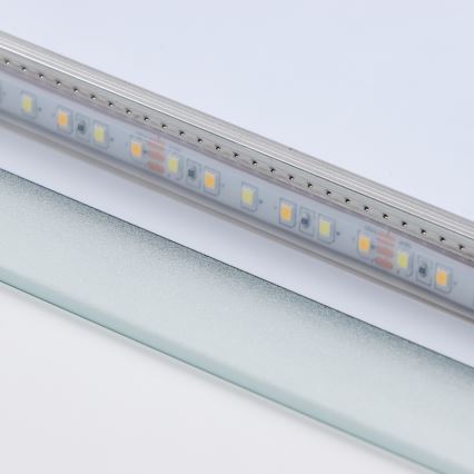 Brilagi - LED vonios veidrodis LECCO LED/25W/230V 50x80 cm IP44 CRI 90, reguliuojamo ryškumo + CCT