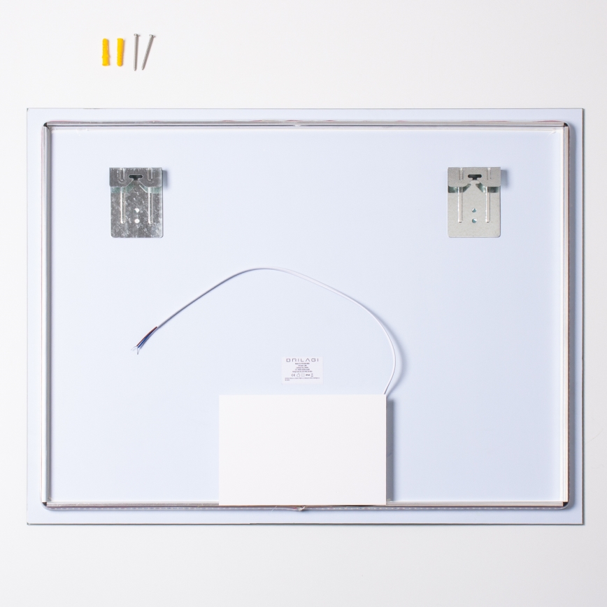 Brilagi - LED vonios veidrodis LUCE LED/28W/230V 60x80 cm IP44 CRI 90 dimeriuojamas + CCT