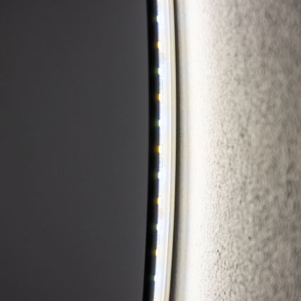 Brilagi - LED vonios veidrodis LUNA LED/19W/230V Ø 60 cm IP44 CRI 90 reguliuojamas + CCT
