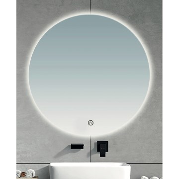 Brilagi - LED vonios veidrodis LUNA LED/19W/230V Ø 60 cm IP44 CRI 90 reguliuojamas + CCT