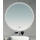 Brilagi - LED vonios veidrodis LUNA LED/19W/230V Ø 60 cm IP44 CRI 90 reguliuojamas + CCT