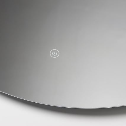 Brilagi - LED vonios veidrodis LUNA LED/26W/230V Ø 80 cm IP44 CRI 90 su reguliuojamu ryškumu + CCT