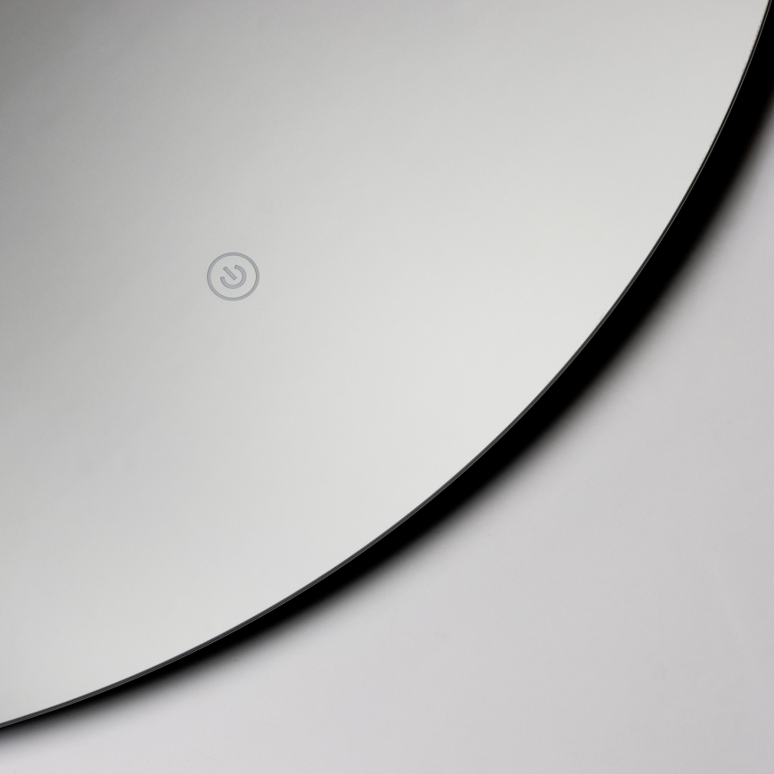 Brilagi - LED vonios veidrodis LUNA LED/26W/230V Ø 80 cm IP44 CRI 90 su reguliuojamu ryškumu + CCT