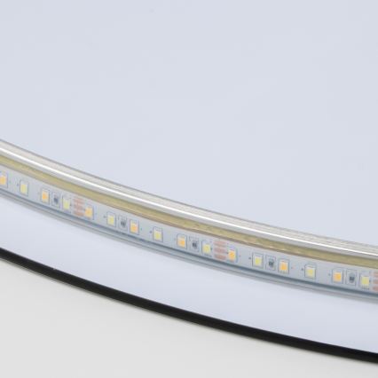 Brilagi - LED vonios veidrodis LUNA LED/26W/230V Ø 80 cm IP44 CRI 90 su reguliuojamu ryškumu + CCT