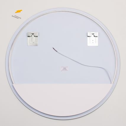 Brilagi - LED vonios veidrodis LUNA LED/26W/230V Ø 80 cm IP44 CRI 90 su reguliuojamu ryškumu + CCT
