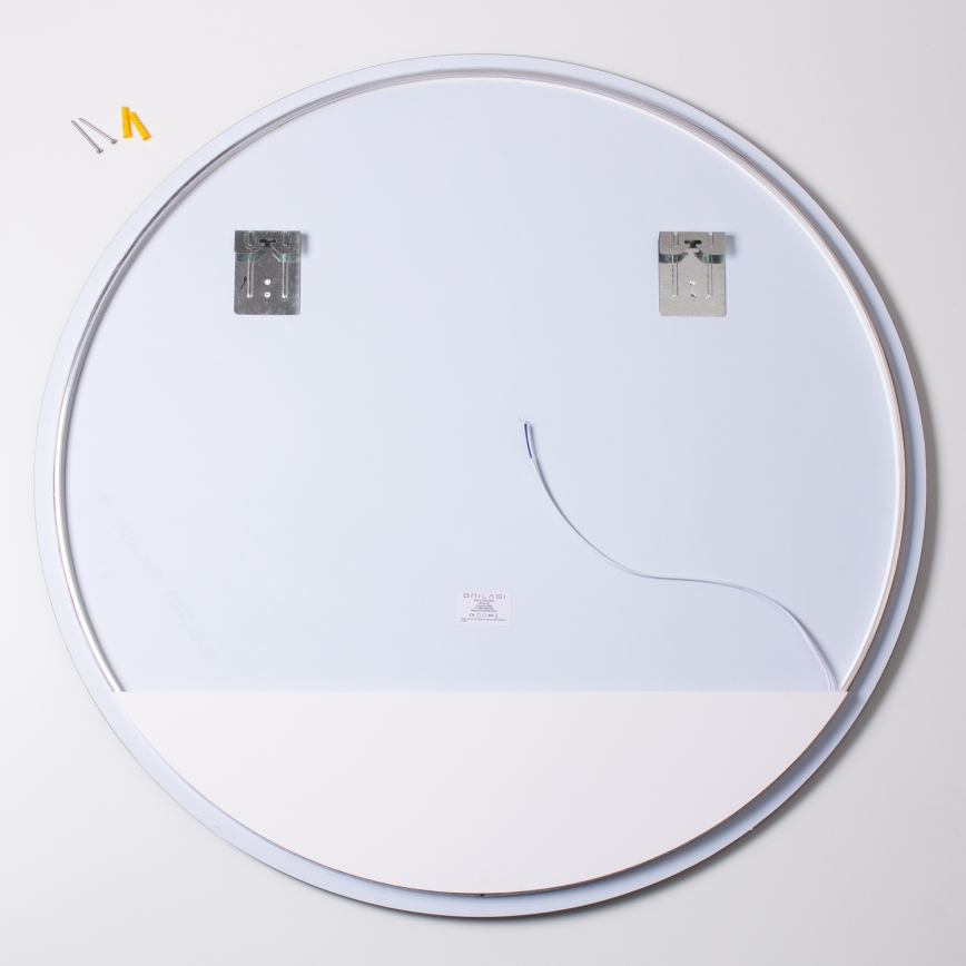 Brilagi - LED vonios veidrodis LUNA LED/32W/230V Ø 100 cm IP44 CRI 90 dimeriuojamas +CCT