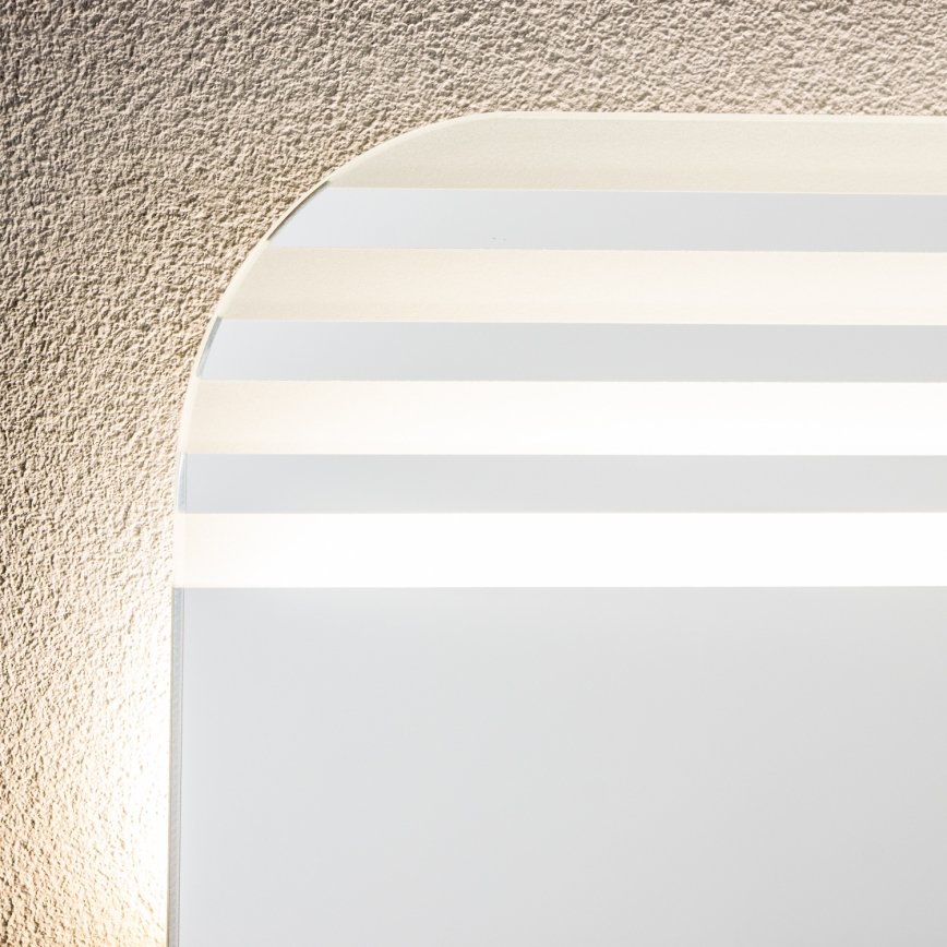 Brilagi - LED vonios veidrodis MELZO LED/28W/230V 60x80 cm IP44 CRI 90 reguliuojamas + CCT
