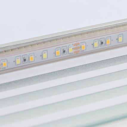 Brilagi - LED vonios veidrodis MELZO LED/28W/230V 60x80 cm IP44 CRI 90 reguliuojamas + CCT