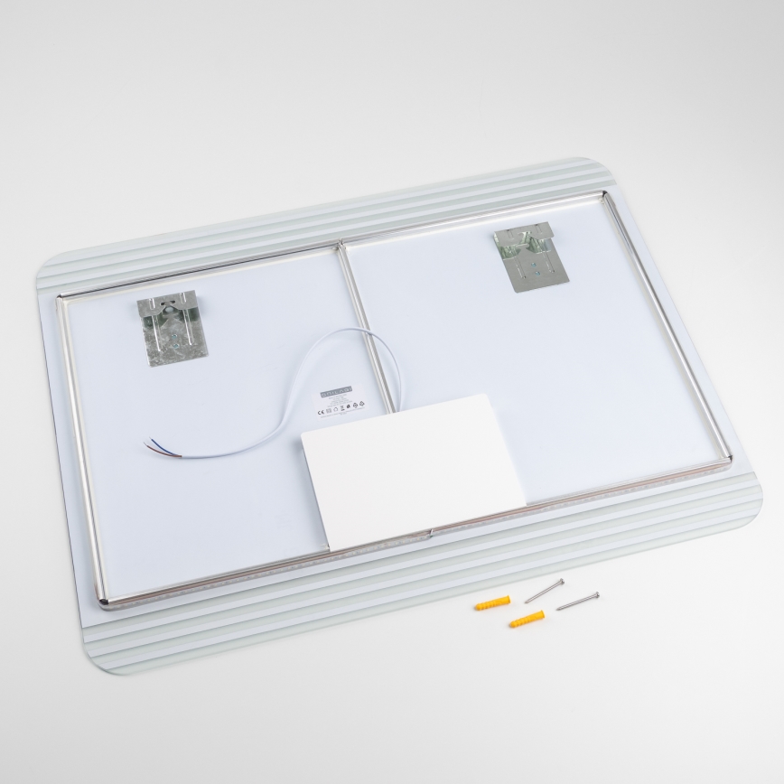 Brilagi - LED vonios veidrodis MELZO LED/28W/230V 60x80 cm IP44 CRI 90 reguliuojamas + CCT