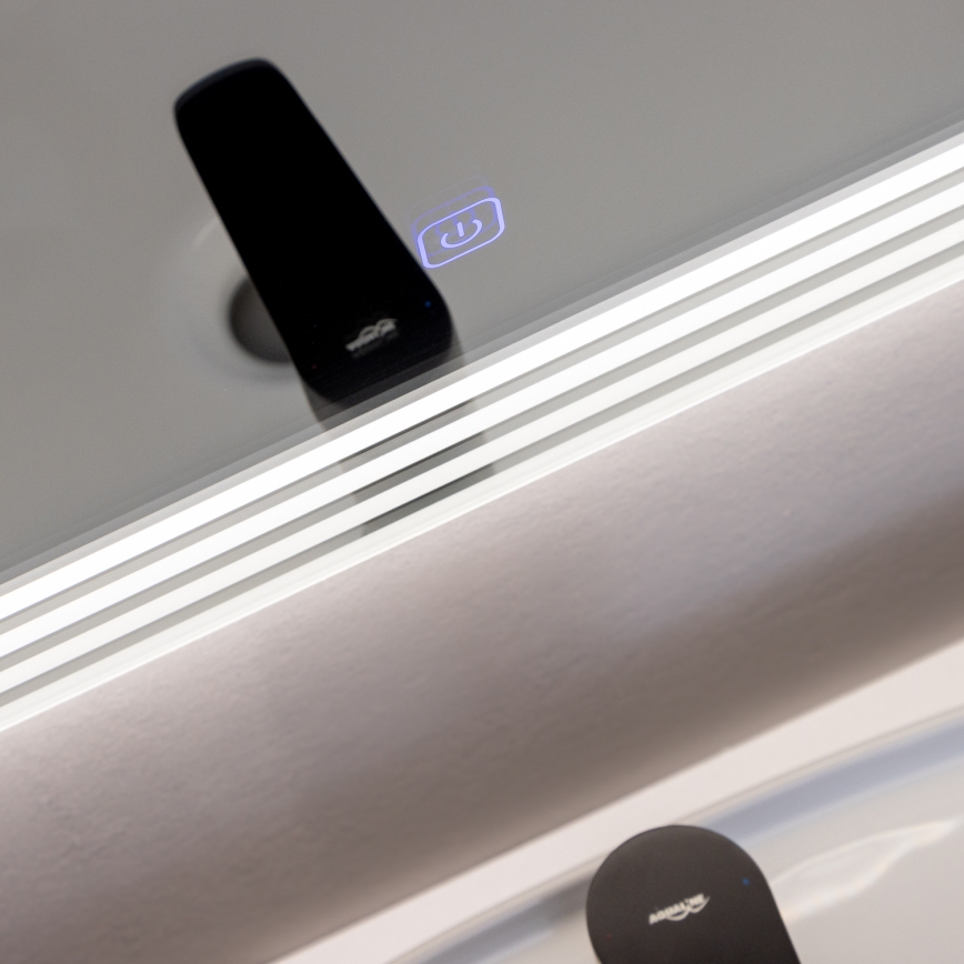 Brilagi - LED vonios veidrodis MELZO LED/30W/230V 60x90 cm IP44 CRI 90 dimeriuojamas + CCT