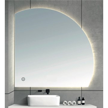 Brilagi - LED vonios veidrodis QUARTIERE LED/18W/230V 50x55 cm IP44 CRI 90 dimeriuojamas + CCT
