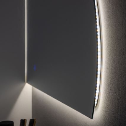 Brilagi - LED vonios veidrodis QUARTIERE LED/18W/230V 50x55 cm IP44 CRI 90 dimeriuojamas + CCT