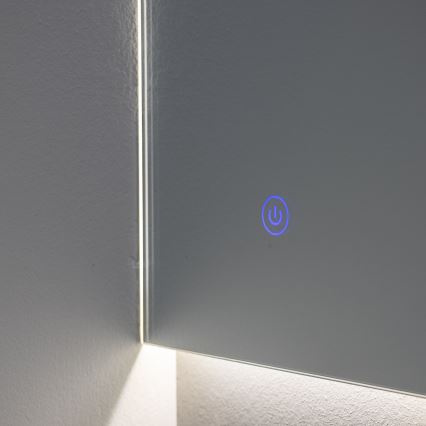 Brilagi - LED vonios veidrodis QUARTIERE LED/18W/230V 50x55 cm IP44 CRI 90 dimeriuojamas + CCT