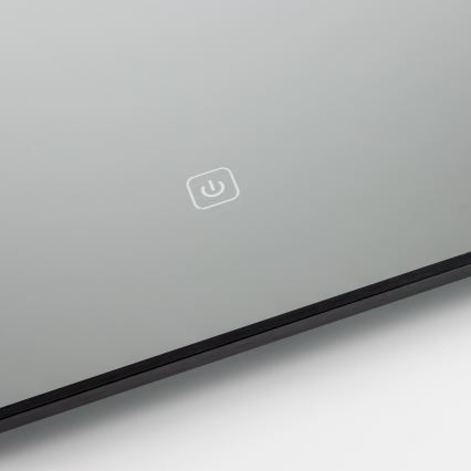 Brilagi - LED vonios veidrodis SUELLO LED/20W/230V 40x60 cm juodas IP44 CRI 90 dimeriuojamas + CCT