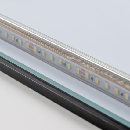 Brilagi - LED vonios veidrodis SUELLO LED/20W/230V 40x60 cm juodas IP44 CRI 90 dimeriuojamas + CCT