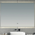 Brilagi - LED vonios veidrodis SUELLO LED/28W/230V 60x80 cm juoda IP44 CRI 90 reguliuojamas + CCT