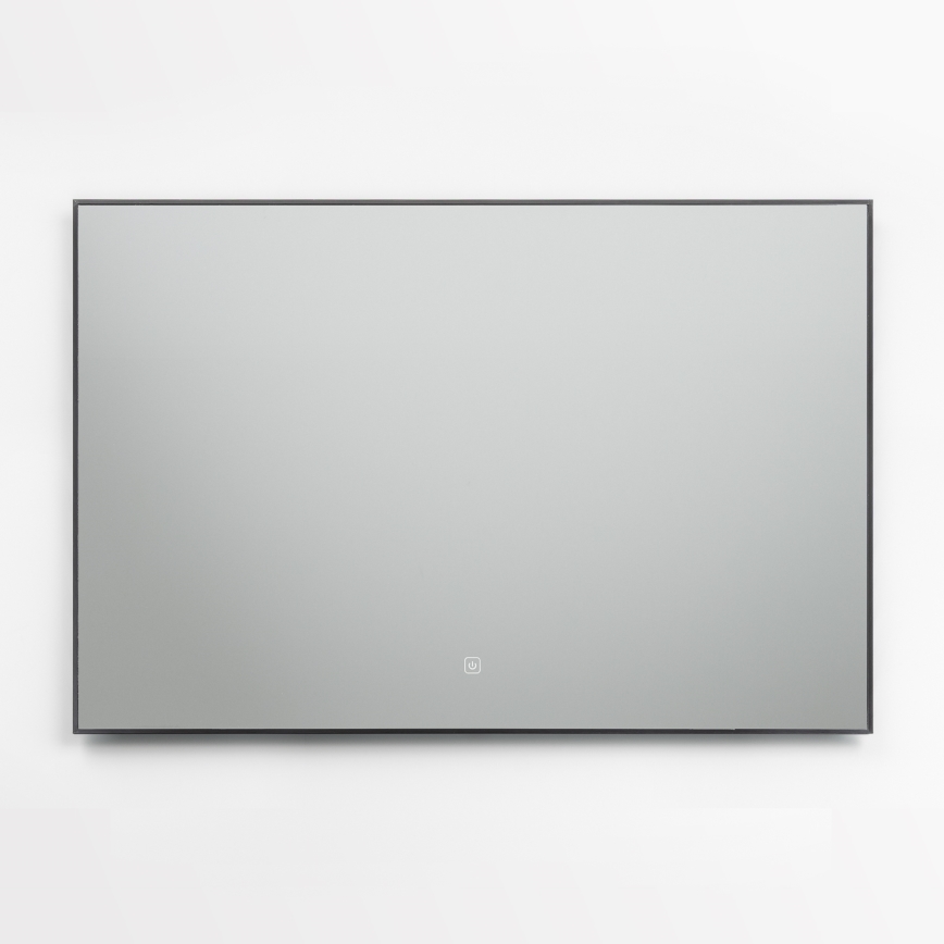 Brilagi - LED vonios veidrodis SUELLO LED/30W/230V 60x90 cm juodas IP44 CRI 90 reguliuojamas + CCT