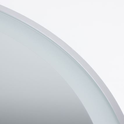 Brilagi - LED vonios veidrodis TORINO LED/19W/230V skersmuo 60 cm sidabrinis IP44 CRI 90 dimeriuojamas + CCT