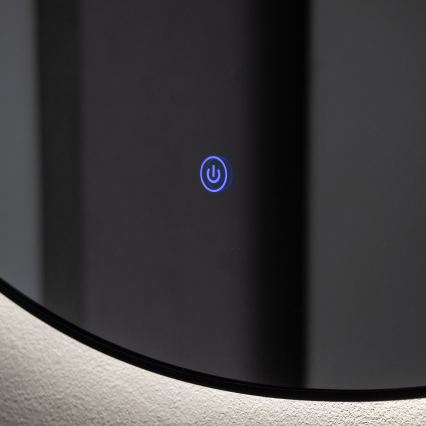 Brilagi - LED vonios veidrodis VENA BLACK LED/32W/230V, skersmuo 100 cm, IP44, CRI 90, reguliuojamas + CCT