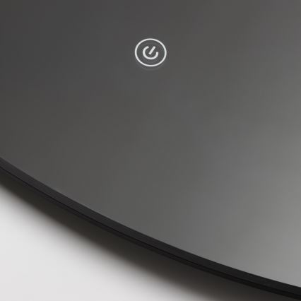 Brilagi - LED vonios veidrodis VENA BLACK LED/32W/230V, skersmuo 100 cm, IP44, CRI 90, reguliuojamas + CCT
