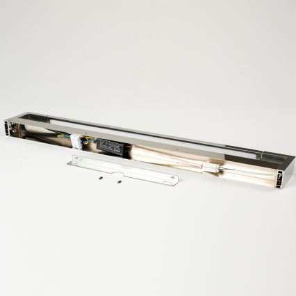 Brilagi - LED vonios veidrodžio apšvietimas AQUA LINE LED/24W/230V 90 cm IP44 blizgus chromas CRI 90