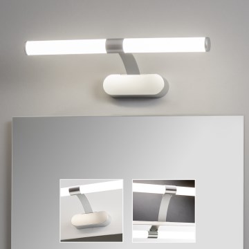 Brilagi - LED vonios veidrodžio apšvietimas 2in1 TUBEO LED/6W/230V 40 cm IP44 sidabrinė