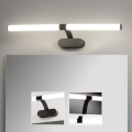 Brilagi - LED vonios veidrodžio apšvietimas 2in1 TUBEO LED/8W/230V 60 cm IP44 juoda