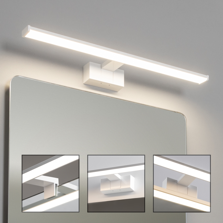 Brilagi - LED vonios veidrodžio apšvietimas 3 viename VESTRA LED/12W/230V 60 cm IP44 balta