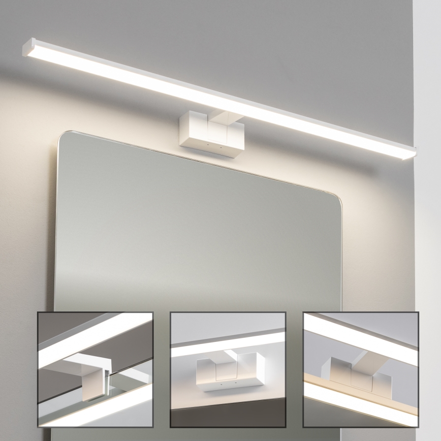 Brilagi - LED vonios veidrodžio apšvietimas 3 viename VESTRA LED/15W/230V 80 cm IP44 balta