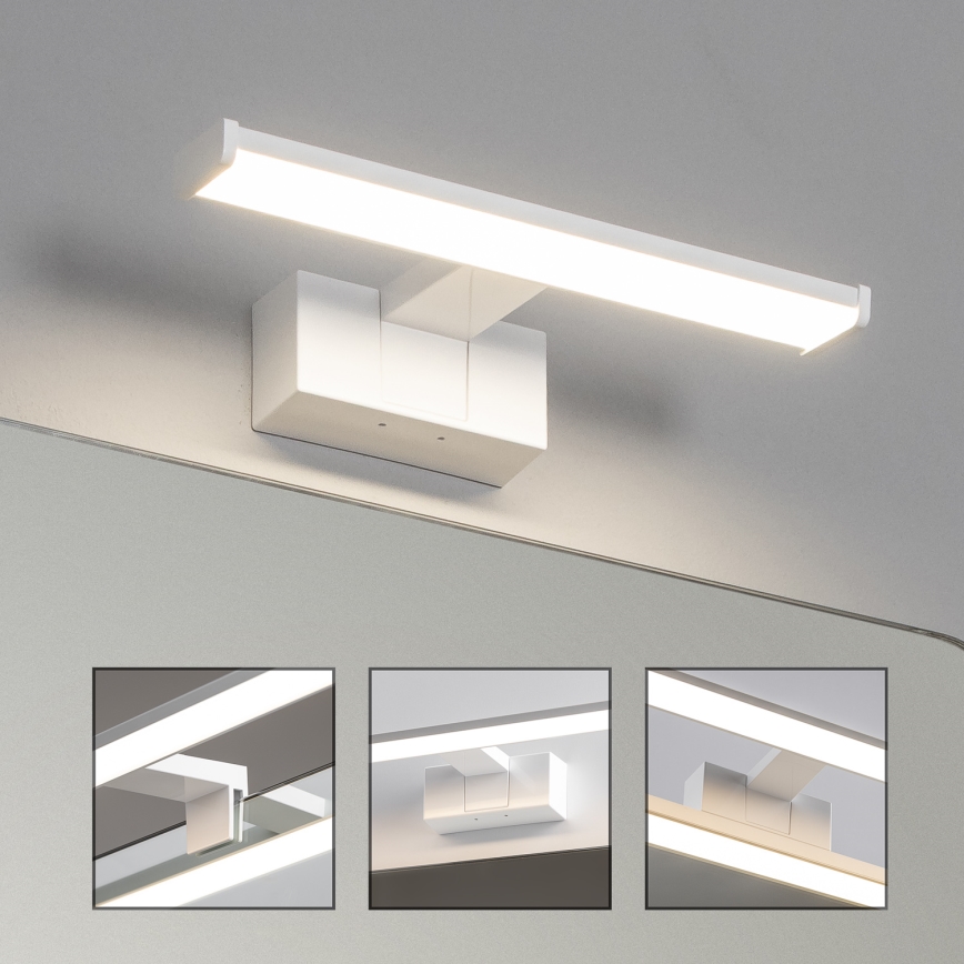 Brilagi - LED vonios veidrodžio apšvietimas 3 viename VESTRA LED/6W/230V 30 cm IP44 balta