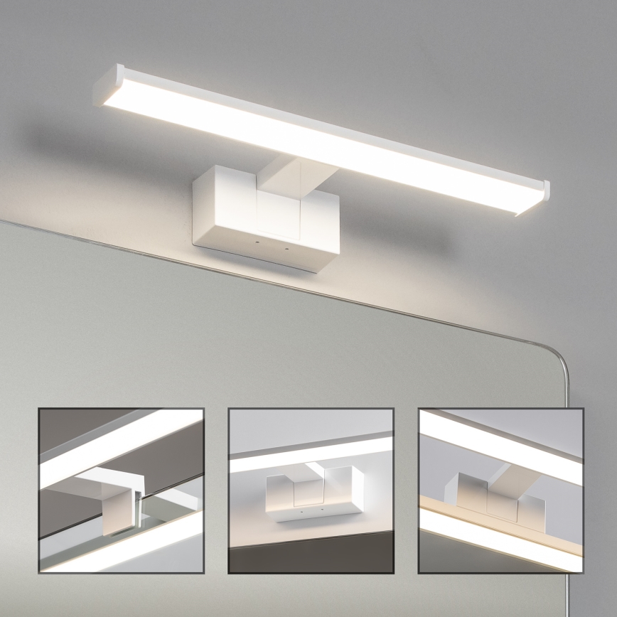 Brilagi - LED vonios veidrodžio apšvietimas 3 viename VESTRA LED/8W/230V 40 cm IP44 balta