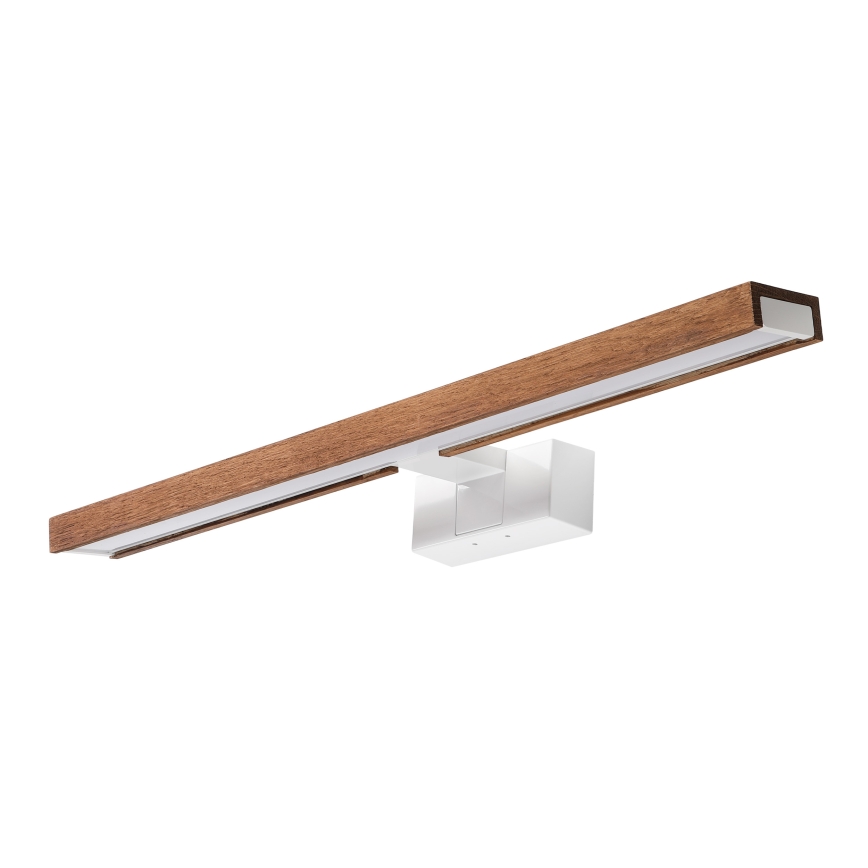 Brilagi - WOODY MIRROR 3in1 LED vonios veidrodžio apšvietimas LED/12W/230V 60 cm IP44 balta/ąžuolas vyšnia