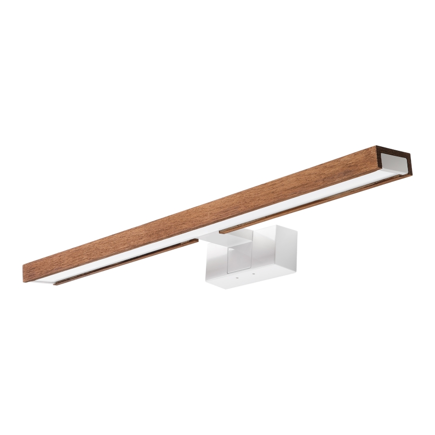 Brilagi - WOODY MIRROR 3in1 LED vonios veidrodžio apšvietimas LED/12W/230V 60 cm IP44 balta/ąžuolas vyšnia