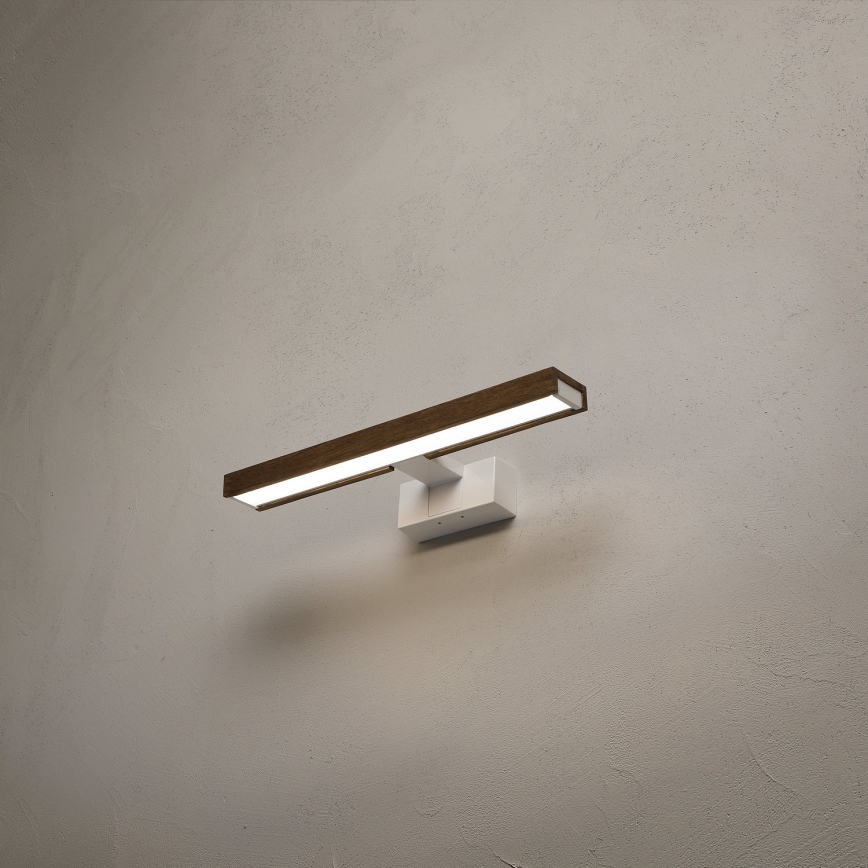 BRILAGI - 3 viename LED vonios veidrodžio apšvietimas WOODY MIRROR LED/8W/230V 40 cm IP44 balta/ąžuolas