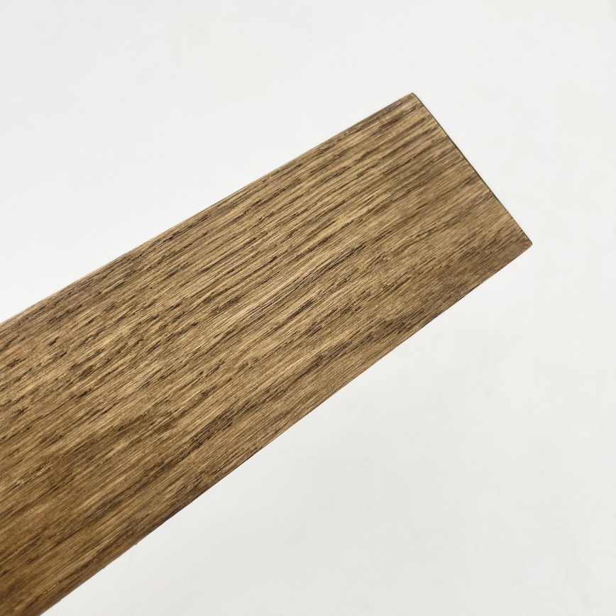 Brilagi - LED vonios veidrodžio apšvietimas 3 viename WOODY MIRROR LED/8W/230V 40 cm IP44 juoda/ąžuolas–riešutas