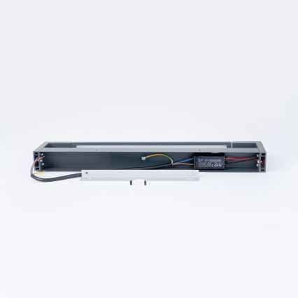 Brilagi - LED vonios veidrodžio šviestuvas AQUA LINE LED/12W/230V 45 cm IP44 antracitas CRI 90