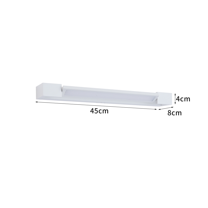 Brilagi - LED vonios veidrodžio apšvietimas AQUA LINE LED/12W/230V 45 cm IP44 balta
