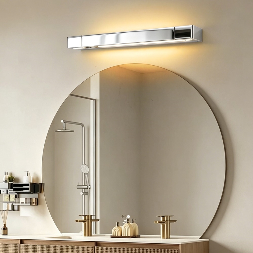 BRILAGI - LED vonios veidrodžio apšvietimas AQUA LINE LED/12W/230V 45 cm IP44 blizgus chromas CRI 90