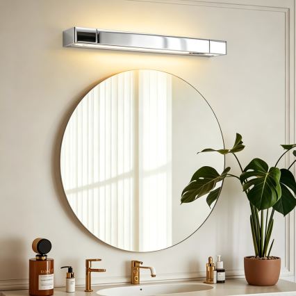 BRILAGI - LED vonios veidrodžio apšvietimas AQUA LINE LED/12W/230V 45 cm IP44 blizgus chromas CRI 90