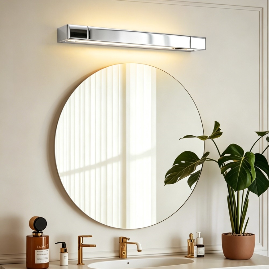 BRILAGI - LED vonios veidrodžio apšvietimas AQUA LINE LED/12W/230V 45 cm IP44 blizgus chromas CRI 90