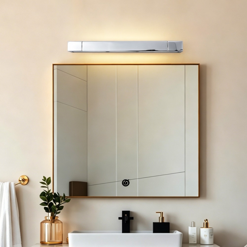 BRILAGI - LED vonios veidrodžio apšvietimas AQUA LINE LED/12W/230V 45 cm IP44 blizgus chromas CRI 90