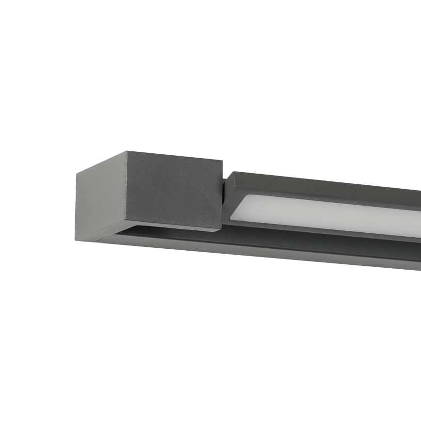 Brilagi - LED vonios veidrodžio apšvietimas AQUA LINE LED/18W/230V 60 cm IP44 antracitas
