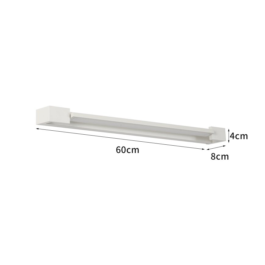Brilagi - LED vonios veidrodžio apšvietimas AQUA LINE LED/18W/230V 60 cm IP44 balta