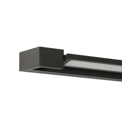 Brilagi - LED vonios veidrodžio apšvietimas AQUA LINE LED/18W/230V 60 cm IP44 juoda CRI 90