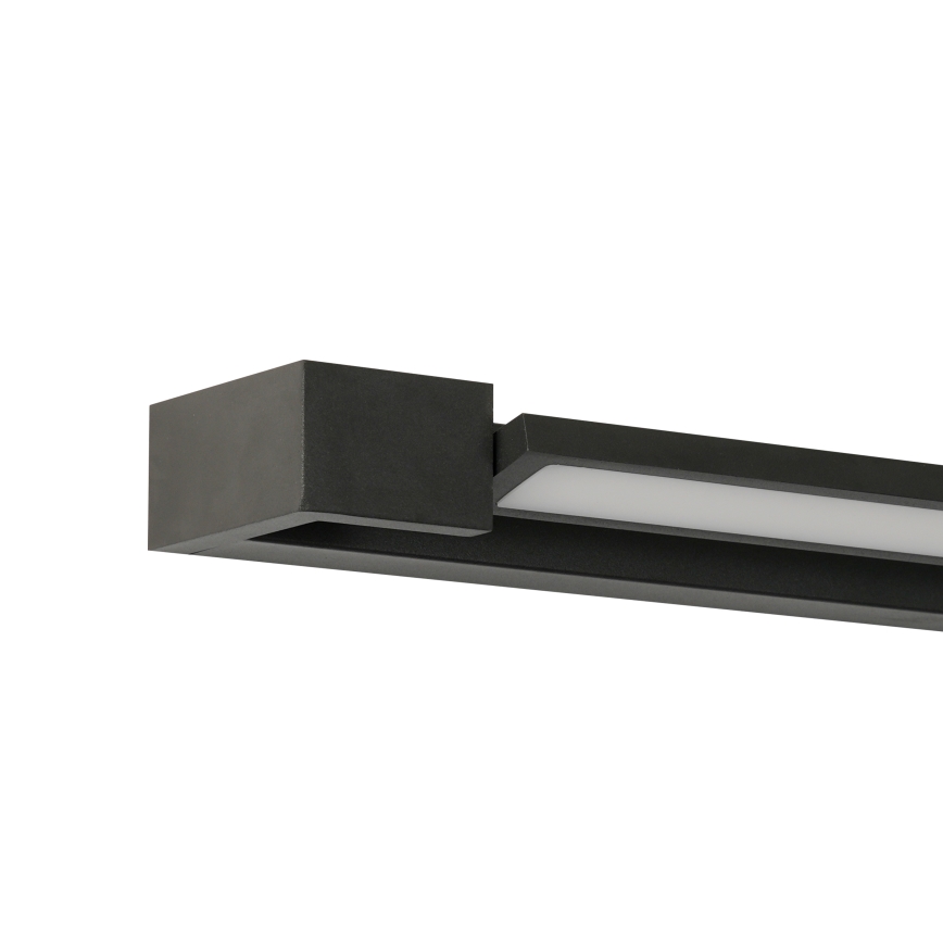 Brilagi - LED vonios veidrodžio apšvietimas AQUA LINE LED/18W/230V 60 cm IP44 juoda CRI 90