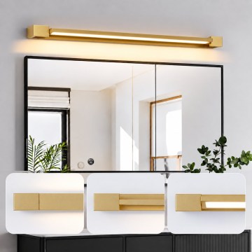 BRILAGI - LED vonios veidrodžio apšvietimas AQUA LINE LED/24W/230V 90 cm IP44 auksinis CRI 90