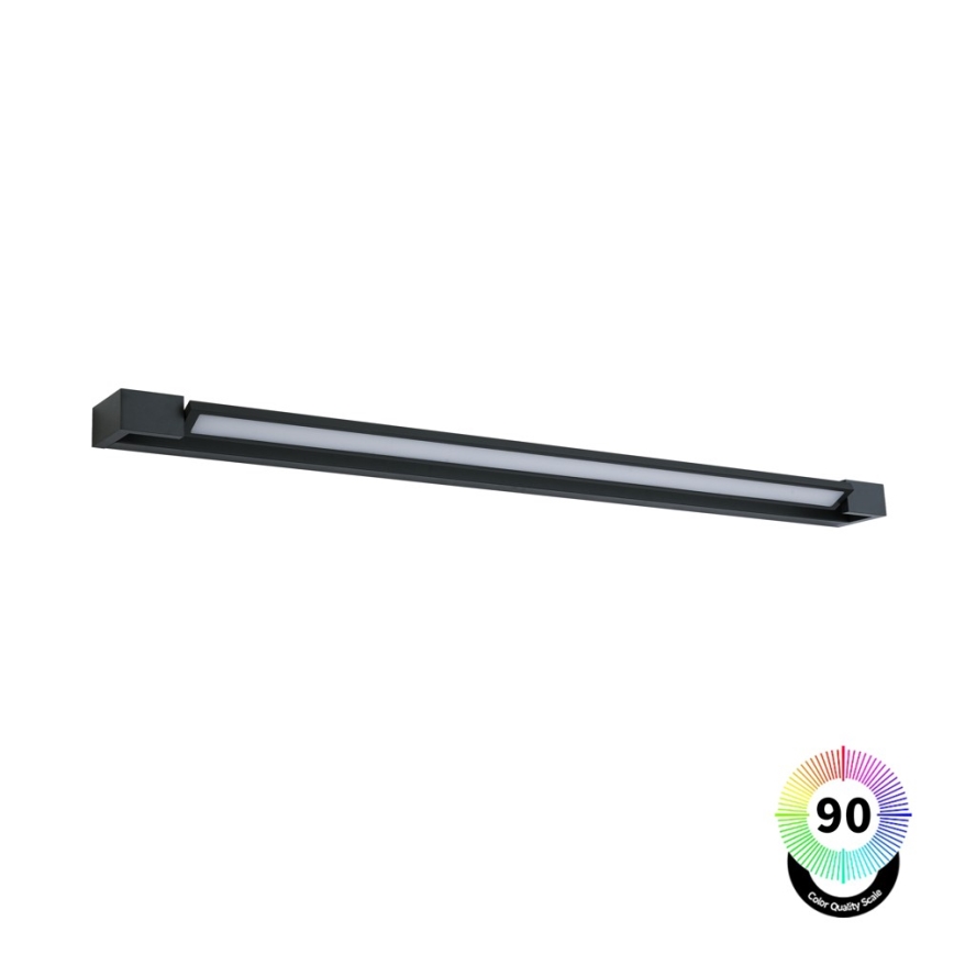 BRILAGI - LED vonios veidrodžio apšvietimas AQUA LINE LED/28W/230V 100 cm IP44 juodas CRI 90