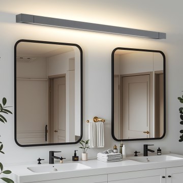 Brilagi - LED vonios veidrodžio apšvietimas AQUA LINE LED/36W/230V 120 cm IP44 antracitas