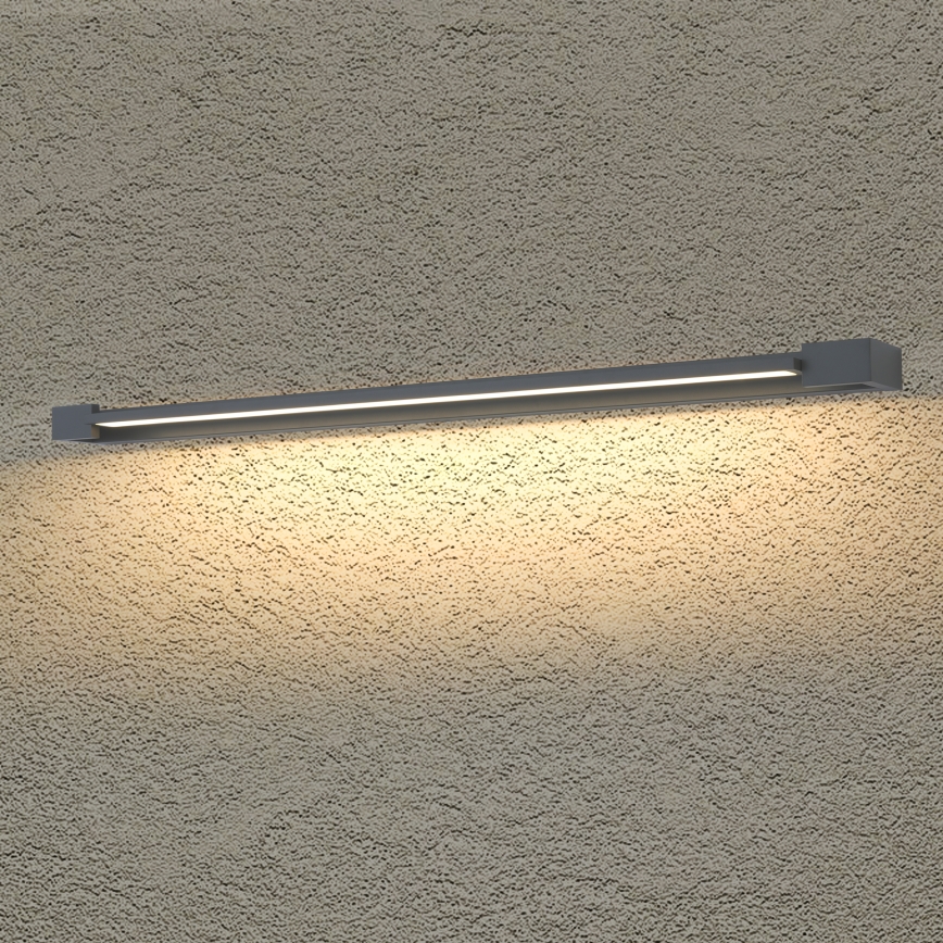 Brilagi - LED vonios veidrodžio apšvietimas AQUA LINE LED/36W/230V 120 cm IP44 antracitas CRI 90
